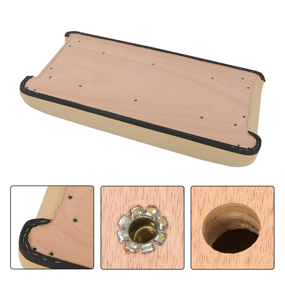 ANTUKO foam-wood-vinyl bottom component provides quality cushioning for longer rides