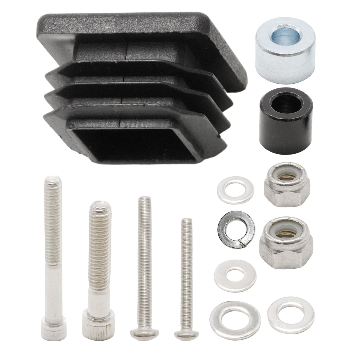 Anxingo 75465-G01 Suntop kit screws and nuts close-up, reliable hardware