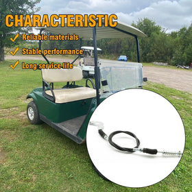 Anxingo EZGO TXT gas cart install guide illustrating DIY replacement