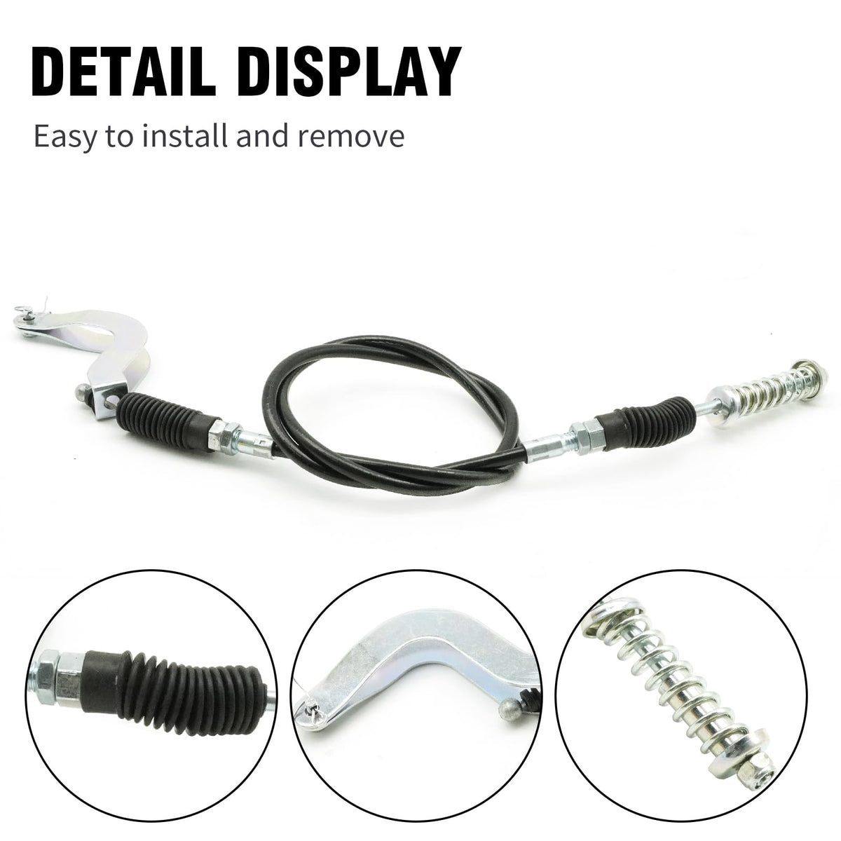 Anxingo golf cart shift cable assembly ready for installation