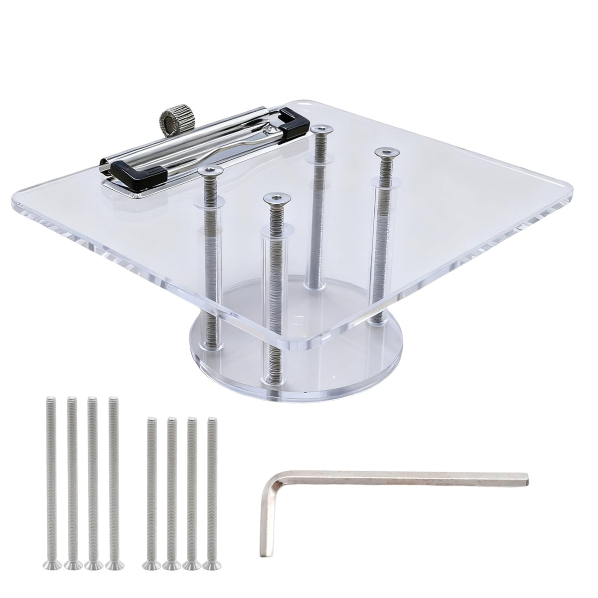 Anxingo golf scorecard holder metal clip keeps sheets secure during play.