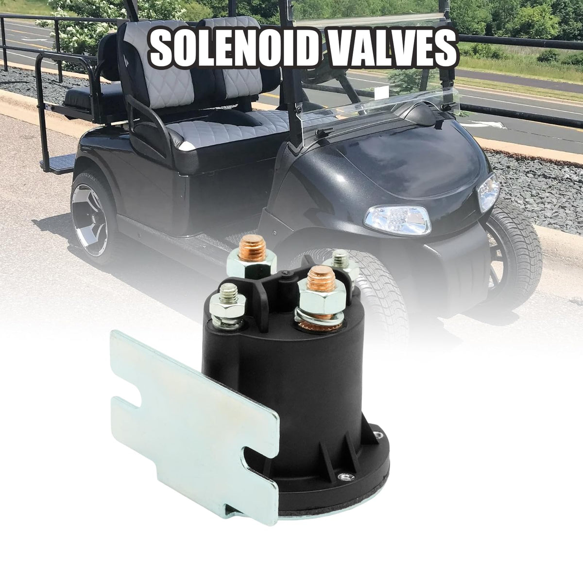 Anxingo solenoid packaging includes 1 replacement part for EZGO RXV