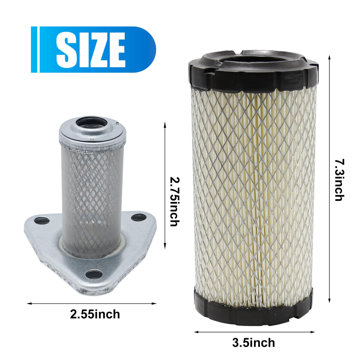 Anxingo ST-350 oil filter for EZGO carts supports smooth engine operation.