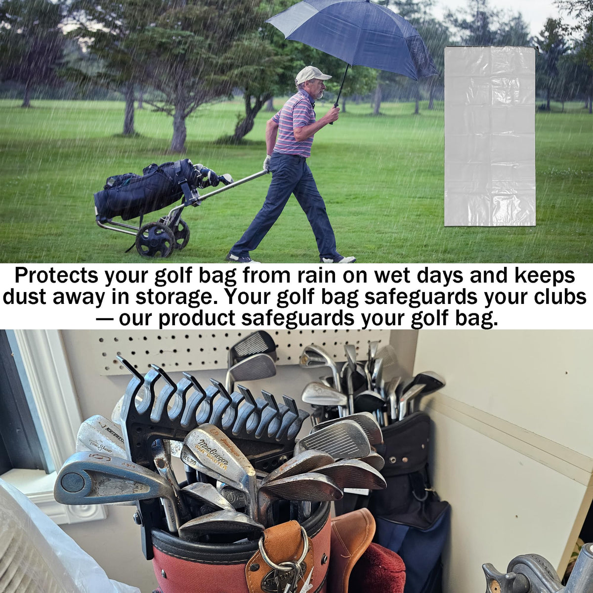 Aogigigio multi-purpose storage bag for golf gear and home organization.