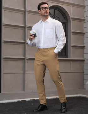 AOHIKE waistband silicone grip keeps shirt tucked during swings.
