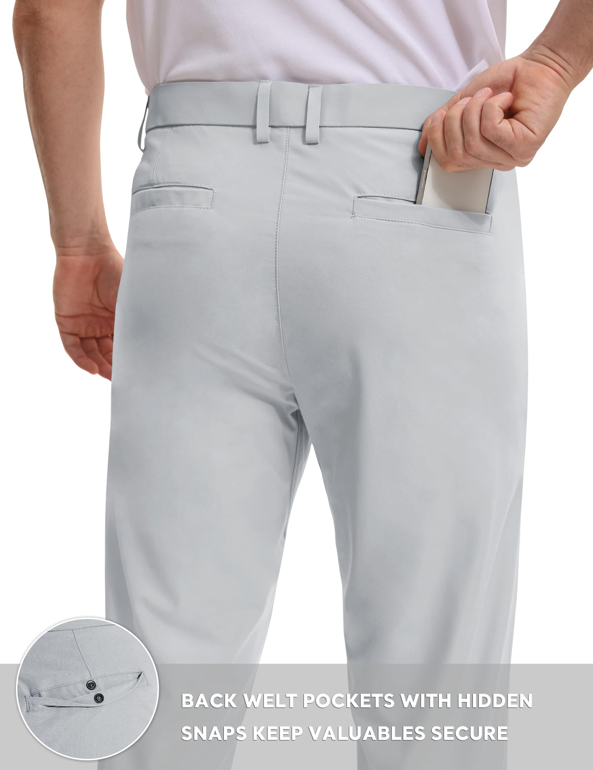 AOHIKE wrinkle-resistant fabric suited for travel and daily wear.
