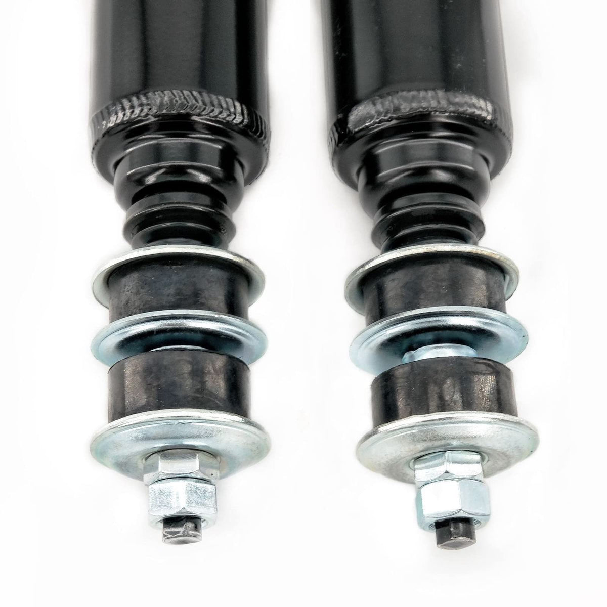Aolowewin Club Car rear shocks reduce roughness on bumpy trails.