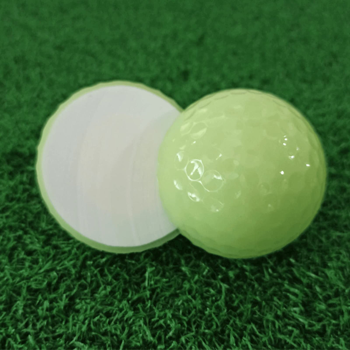 Aolowewin glow-ball 2-piece construction withstands heavy use.