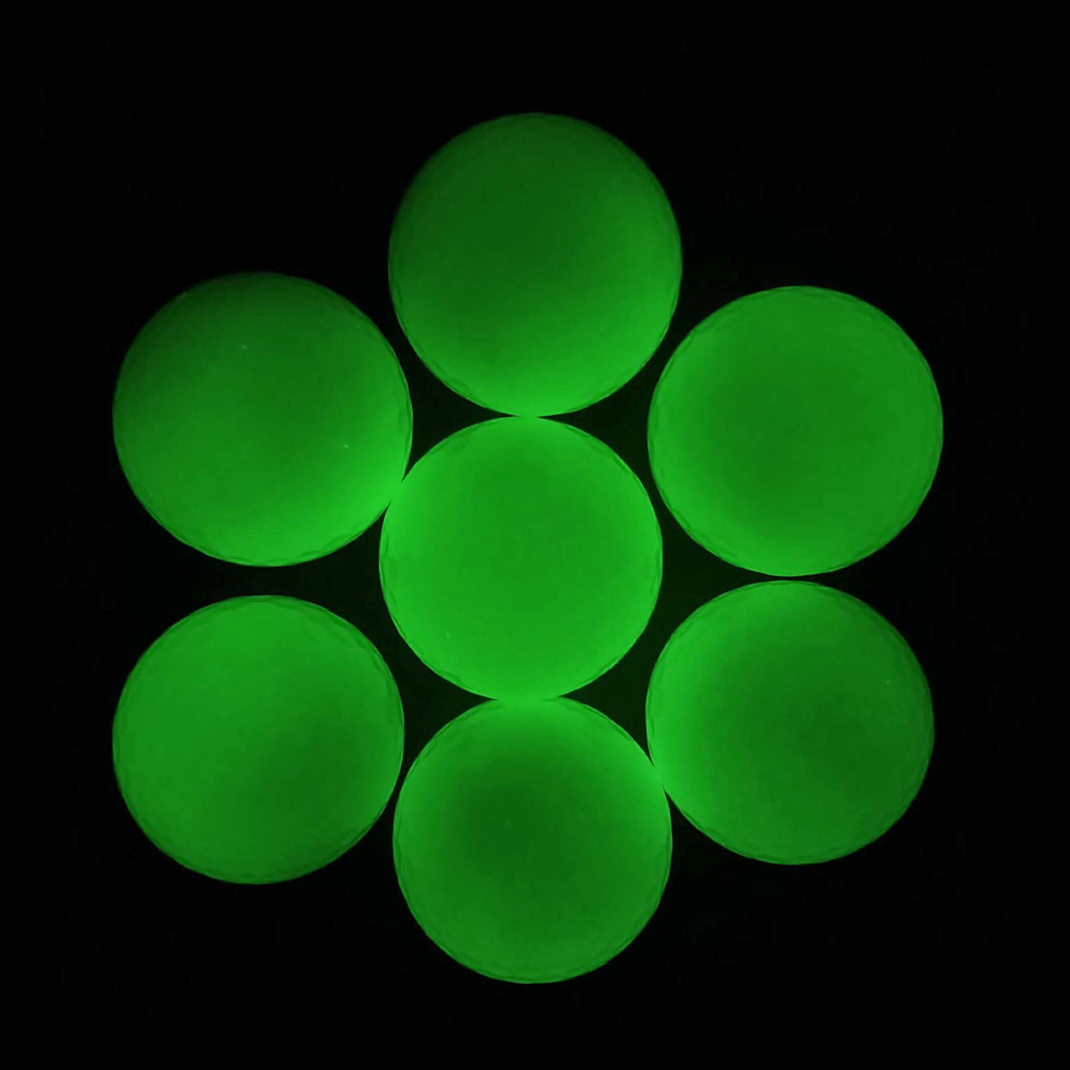 Aolowewin glow-ball easy to locate after drives.