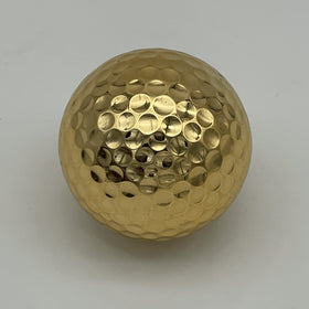 Aolowewin gold golf ball with 392 dimples for consistent flight