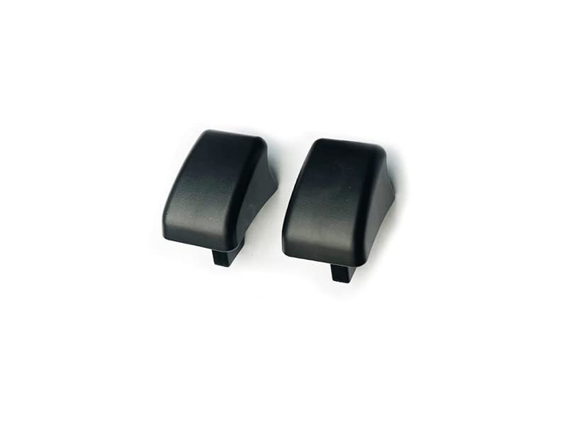 AONED 2pc seat tilt handle knob for VW models, easy grip and durable black finish.
