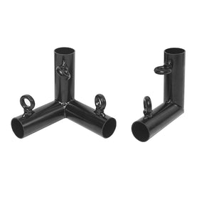 Aoneky black powder-coated finish resists corrosion in garages and outdoors.