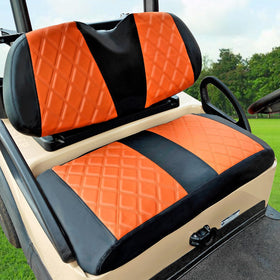 AOOTOOLINK front seat cover with diamond stitching for Club Car Precedent.