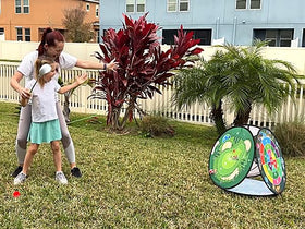 AOSITE Sticky balls and darts kit for varied backyard games