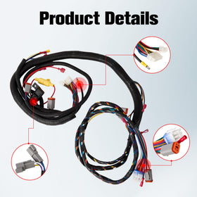 AotoParts copper-core harness offers high heat resistance and steady performance