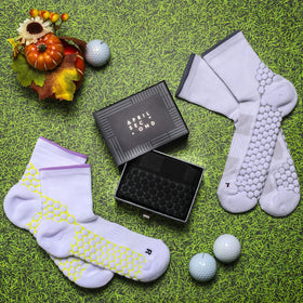 Double-cushioned sole detail promotes comfortable strides.