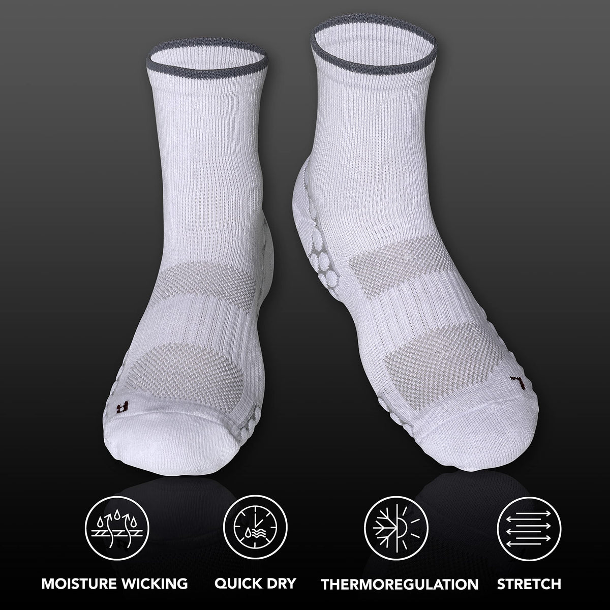 Quick-dry material shown for active play and travel.