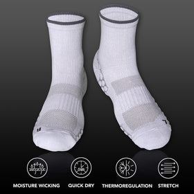 Quick-dry material shown for active play and travel.