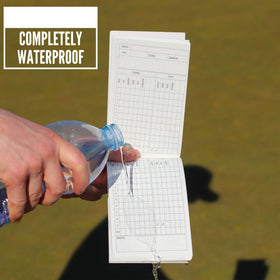 APEX GOLF PERFORMANCE scorecards-30 offers ample rounds to log performance.