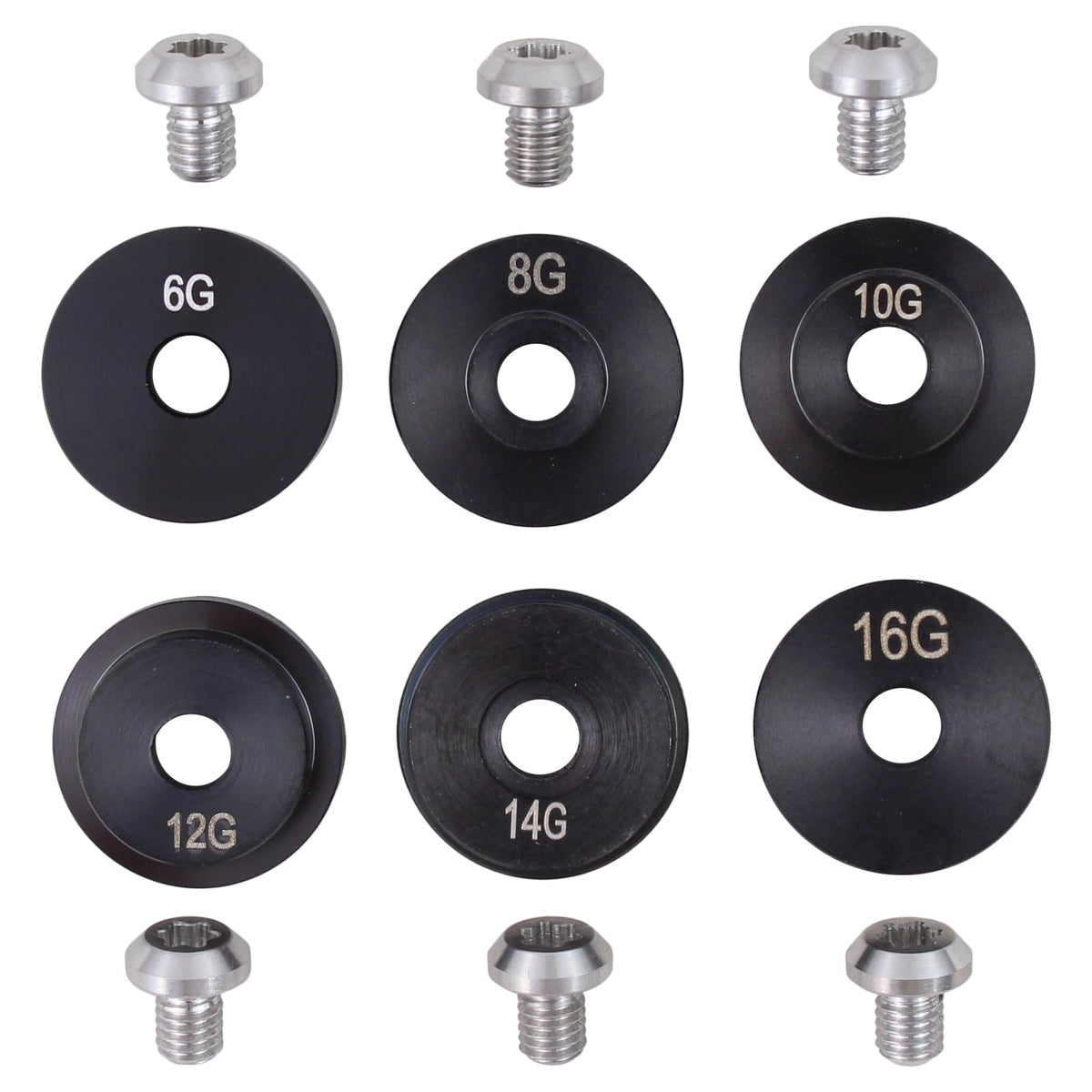 ApplianPar golf weights 6g for customizable driver balance and feel on impact