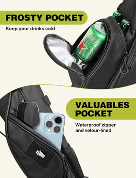 APXL 900D water-resistant bag body keeps gear dry in wet conditions