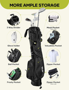 APXL ergonomic double strap offers comfortable, balanced carrying