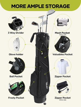 APXL bag velour-lined pocket with waterproof zipper protects valuables securely.