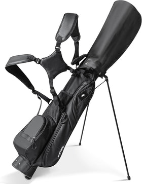 APXL small golf bag stand for easy carrying on the course
