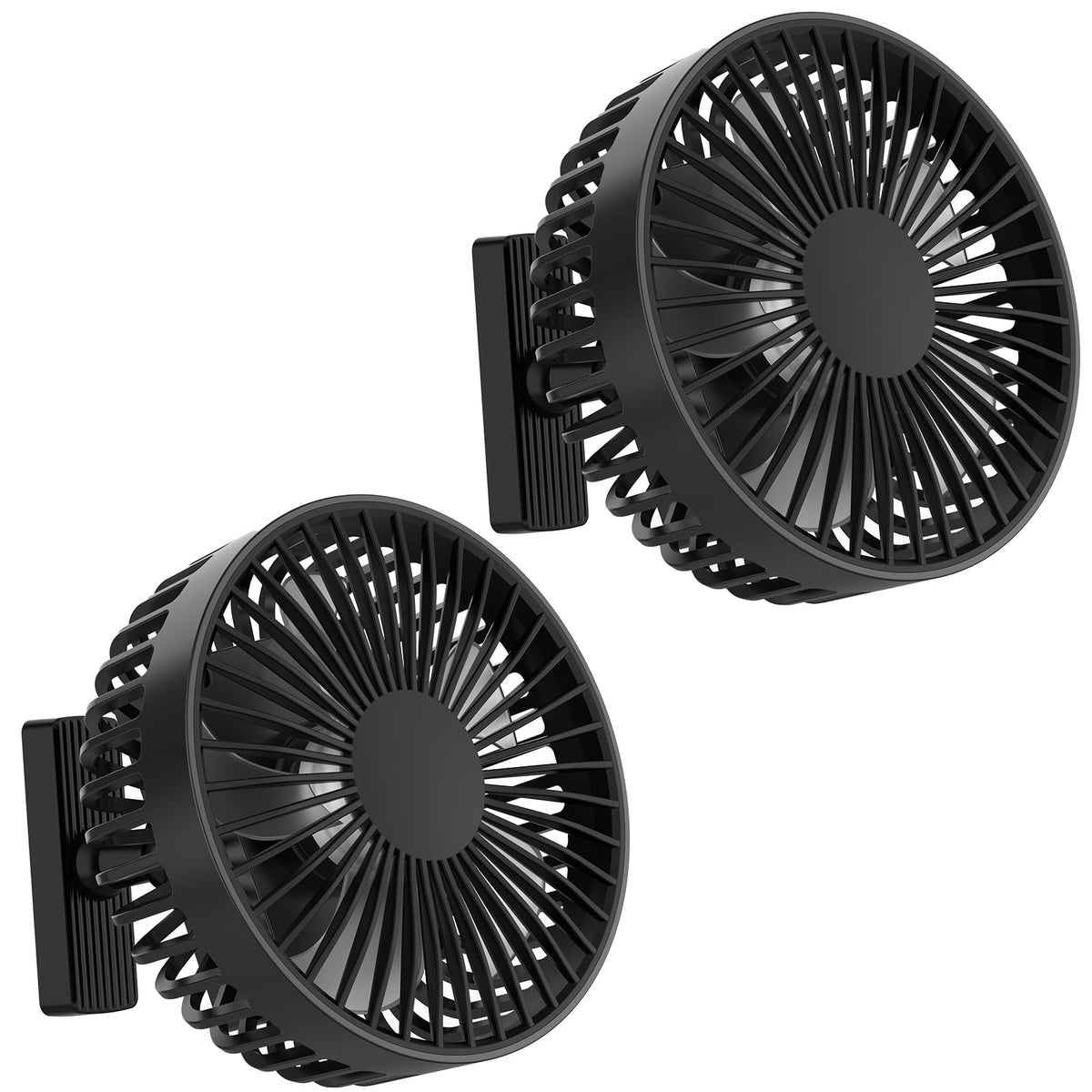 AquaHood Golf Cart Fan with magnetic base secures firmly for hands-free cooling on the course.