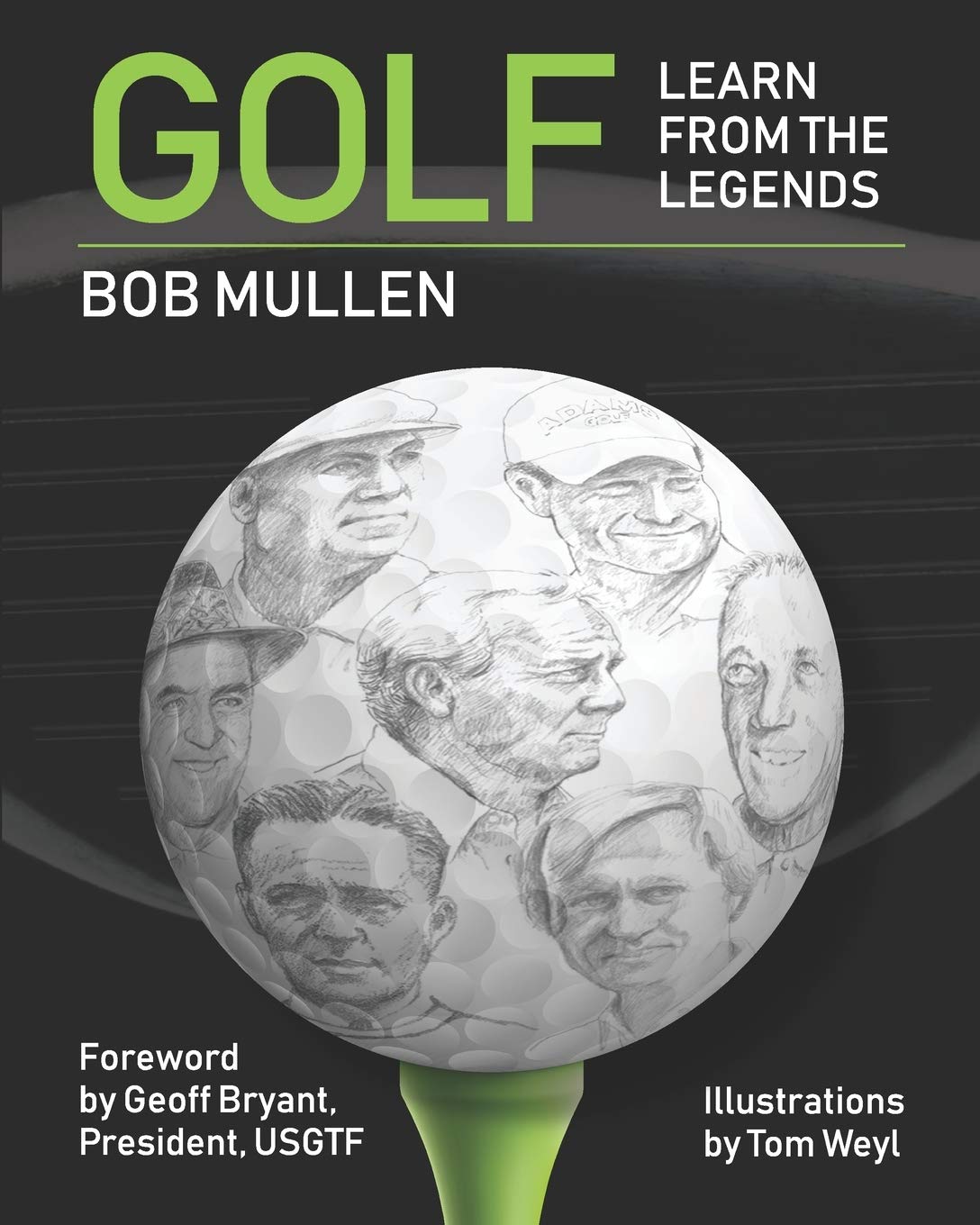 AR Publications Golf Learn from the Legends cover showcases brain-based learning concepts for golfers.