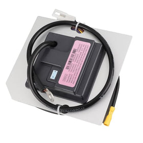 Aramox Precedent 48V on board computer front view shows rugged aluminum construction