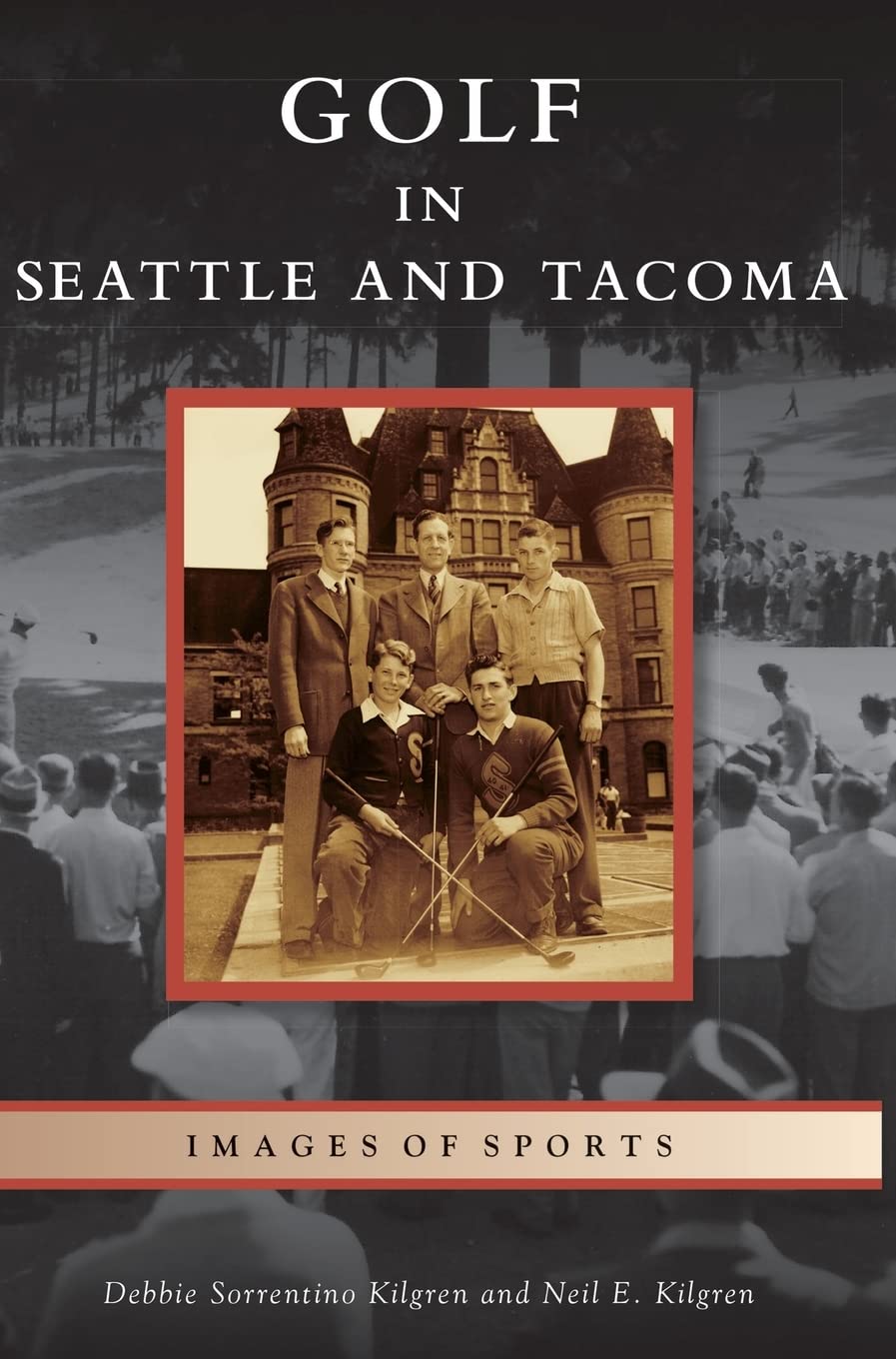 Arcadia Golf in Seattle and Tacoma cover image with archival photographs for local golf history research.