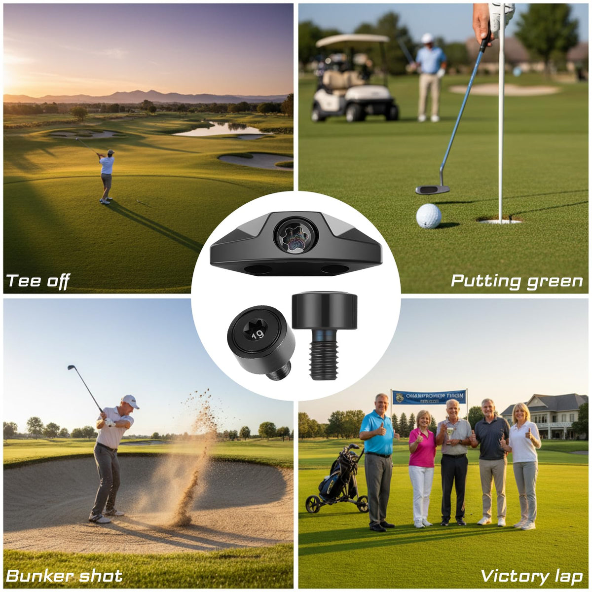 Arrowbash hand-tightened installation enables quick tuning on the course