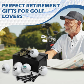 Arrowbash prints stay clear and long lasting on retirement golf balls