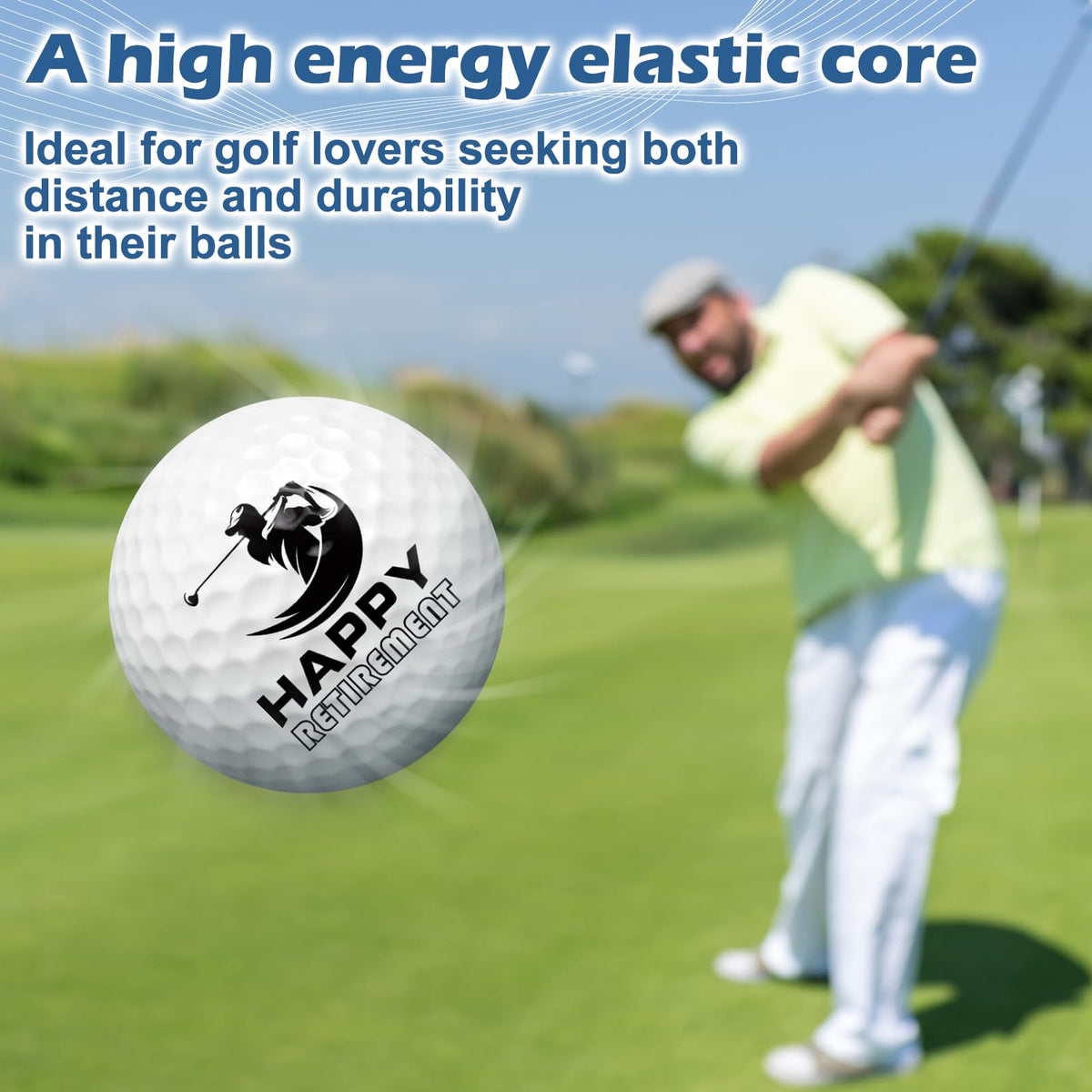 Arrowbash retirement party favors golf set makes a fun keepsake on the course