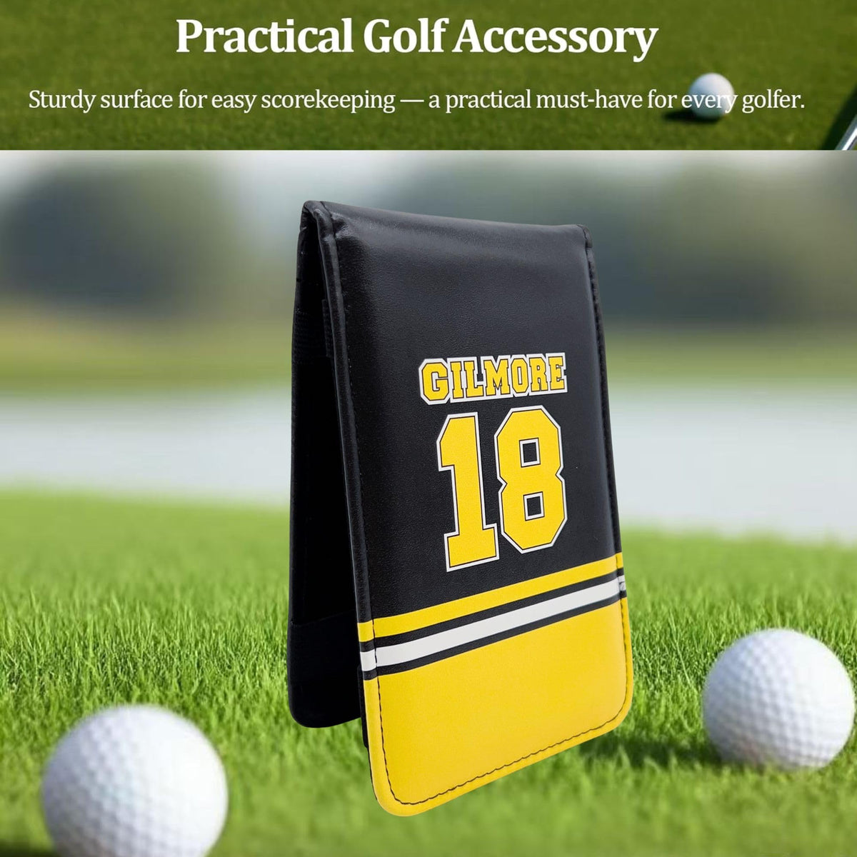 Artpreti Golf Scorecard Holder gift-ready for golfers and fans