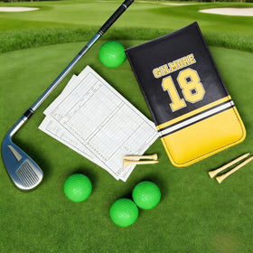 Artpreti Golf Scorecard Holder pencil-loop for quick on-course pencil access