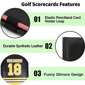 Artpreti Golf Scorecard Holder standard size fits most scorecards