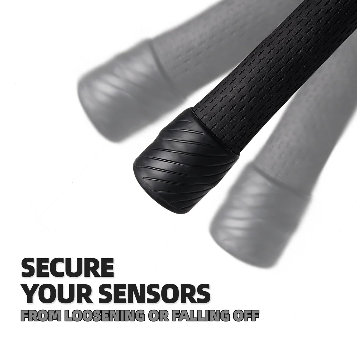 ARYZE sensor cover for jumbo grips protects sensors during travel.