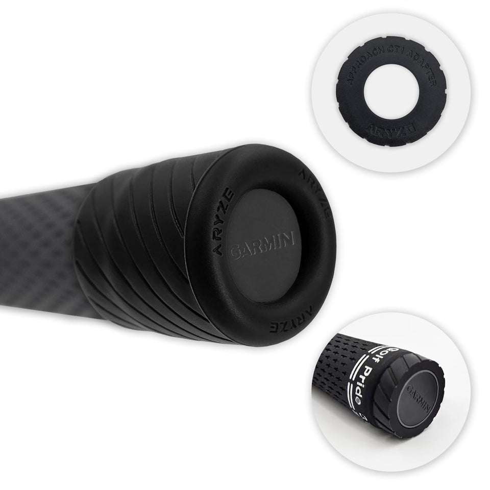 ARYZE golf sensor covers 14-pack with CT1 adapters for secure CT1 protection.