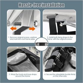 asdmm ceiling storage bag fits Club Car Precedent for space-saving organization