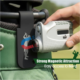 asdmm Magnetic Golf Bag Landing Pad flask mount keeps drinks handy on the course