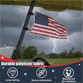 asdmm patriotic flag usa 9x6 bright colors for porch display