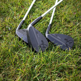 Ase Golf CM-1 milled face detail showing spin potential.