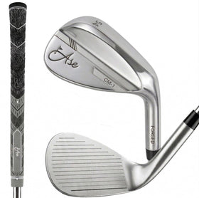 Ase Golf Premium CM-1 wedge face with micro milled grooves for maximum spin control
