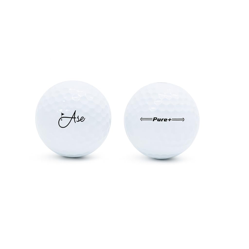 Ase Golf Pure+ ball in hand shows comfortable feedback and control