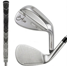 Ase Golf 52-degree wedge delivering precise approach shots with spin.