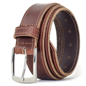Ashford Ridge antique brown 34mm belt for everyday wear.