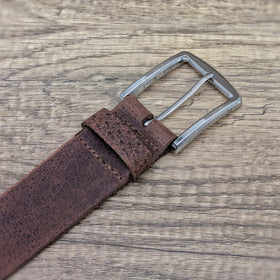Ashford Ridge classic buckle belt packaging ready for gifting.
