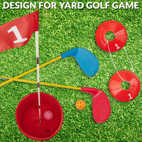 ASONA adult clubs with ergonomic grips for comfortable, controlled swings